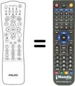 Telecomando equivalente Philips DSX7072