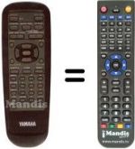 Telecomando equivalente Yamaha DVD-S700