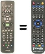 Telecomando equivalente Toshiba MEDIACENTER