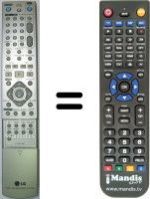 Telecomando equivalente LG RH199HS