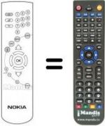 Telecomando equivalente Nokia MEDIAMASTER 9600