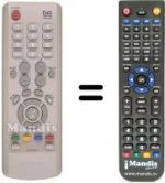 Telecomando equivalente Samsung MF59-00242B