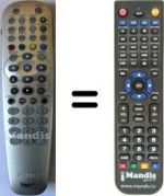 Telecomando equivalente Philips HD-RW720 / 69