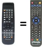Telecomando equivalente Pioneer BXD1041