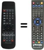Telecomando equivalente Pioneer BXD1047