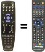 Telecomando equivalente RC-D0306