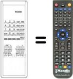 Telecomando equivalente RC0405-D2MAC