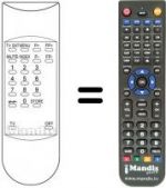 Telecomando equivalente RC0621