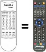 Telecomando equivalente RC0821