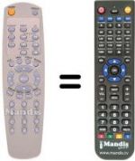 Telecomando equivalente Techwood TW2510