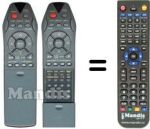 Telecomando equivalente Schaub Lorenz DVD2001