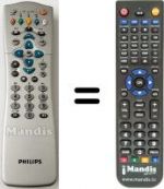 Telecomando equivalente Philips DSR2210-03