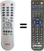 Telecomando equivalente RCX115