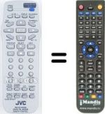 Telecomando equivalente JVC XV-N342S
