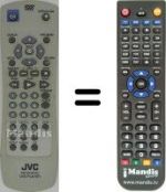 Telecomando equivalente JVC XV-N450B
