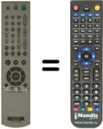 Telecomando equivalente RMT-D167P