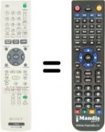 Telecomando equivalente Sony RDR-GX120