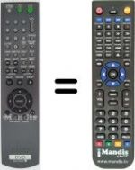 Telecomando equivalente Sony DVP-NS325