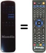 Telecomando equivalente Amstrad SRX301