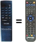 Telecomando equivalente Amstrad SRX340