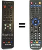 Telecomando equivalente Samsung MF59-00286A