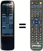 Telecomando equivalente Technisat TECHNIBOXIR