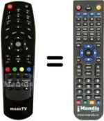 Telecomando equivalente MaaxTV LN 4000