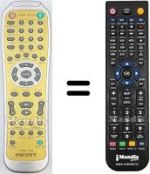Telecomando equivalente MDXi30