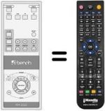Telecomando equivalente EBENCH KH 2222