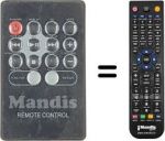 Telecomando equivalente REMCON2208