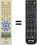 Telecomando equivalente SS-2245CD-DVD
