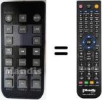 Telecomando equivalente JAY-TECH HVS50469