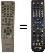 Telecomando equivalente 00002 A