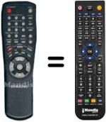 Telecomando equivalente 0001 B