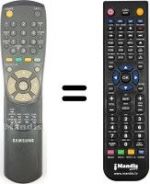 Telecomando equivalente Samsung CW 28C7VH