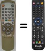 Telecomando equivalente 00104 K