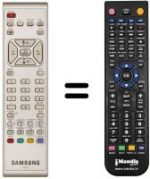 Telecomando equivalente Samsung LW 17E24C