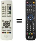 Telecomando equivalente 010190