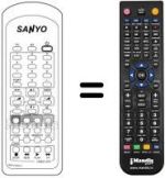 Telecomando equivalente 060-01223 / 307