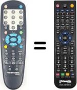 Telecomando equivalente Metronic 441593