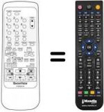 Telecomando equivalente Sinudyne SV 9088