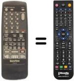Telecomando equivalente Sinudyne SV 9089