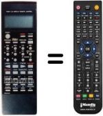 Telecomando equivalente 076G00O030