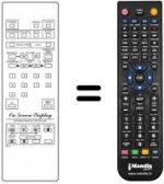 Telecomando equivalente 076G00Z002