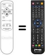 Telecomando equivalente 076R066020