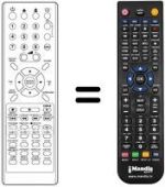 Telecomando equivalente 076R0HN010