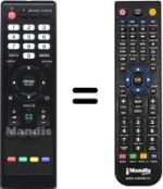 Telecomando equivalente Orion 32 LB 7100 H