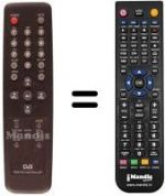 Telecomando equivalente 1000 IR