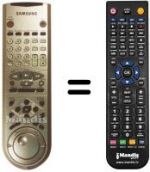 Telecomando equivalente Samsung SV-4000 W