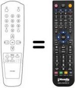 Telecomando equivalente 105-209C